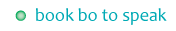 Book Bo to Speak